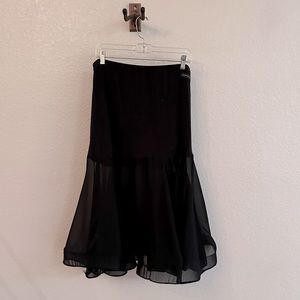 Worn only once ballroom dance skirt.